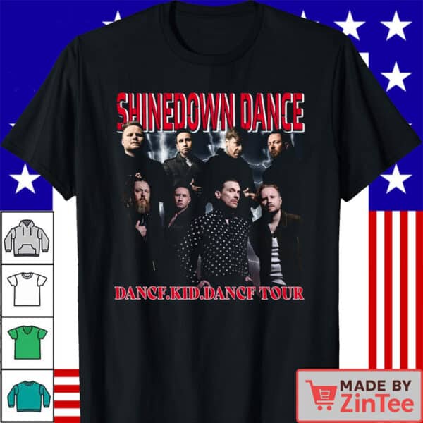 Official Shinedown Dance Kid Dance Tour T-Shirt