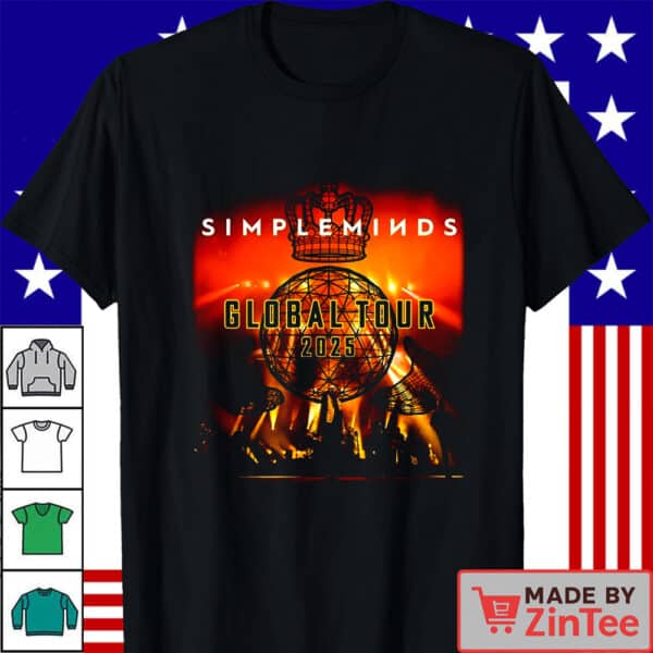 Simple Minds Global Tour 2025 Shirt