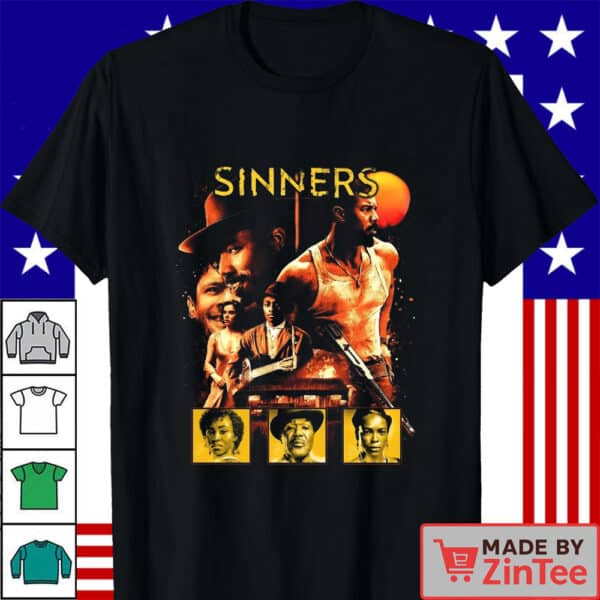 Sinners Horror Movie Ryan Coogler 2025 T Shirt
