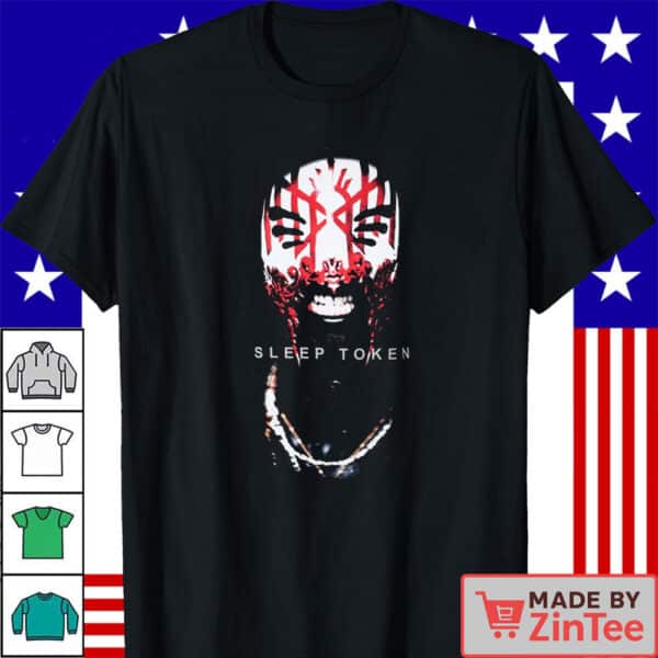 Official Sleep Token Men's T-Shirt, Aford Mask Shirt