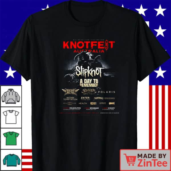 Slipknot Knotfest Australia 2025 Shirt