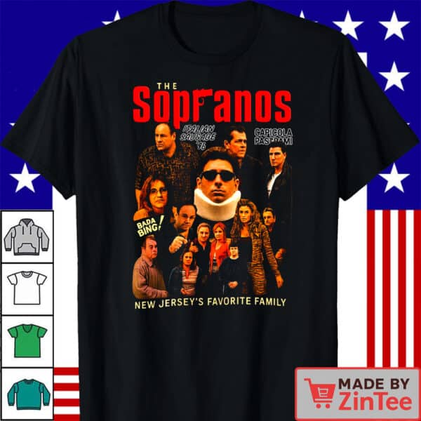 Sopranos Shirt, TV Show Tee, Mafia Fan Gift, Mobster  Shirt