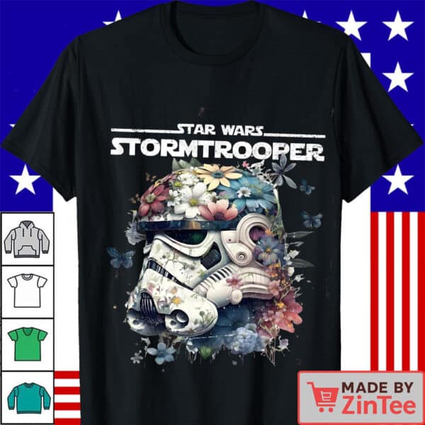 Star Wars Tropical Stormtrooper Floral Print Shirt