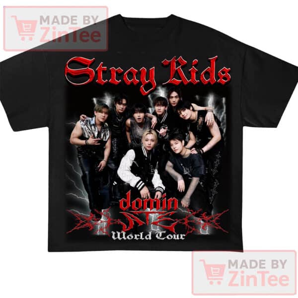 Stray Kids DominATE World Tour Shirt