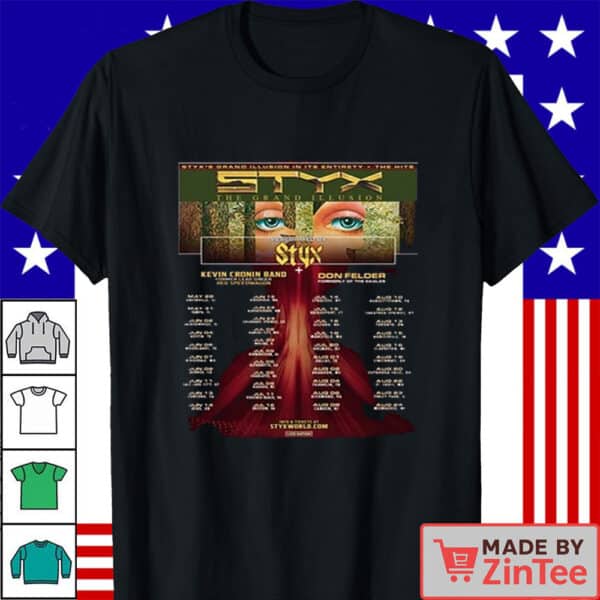 Styx Band Tour 2025 Shirt