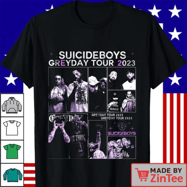 Suiciideboys Grey Day Tour 2025 Shirt