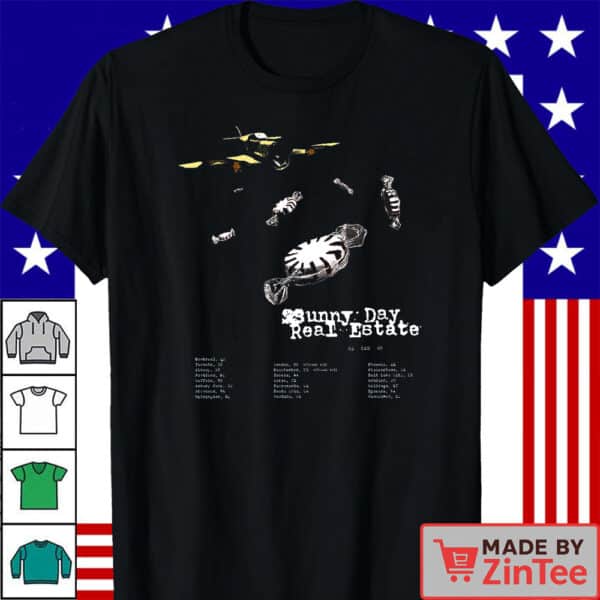 Sunny Day Real Estate Band On Tour 2025 US UK Shirt