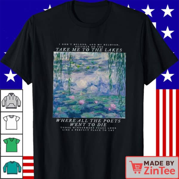 Take Me To The Lake Lyrics Shirt, Taylor Shirt