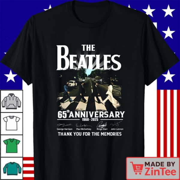 The Beatles Anniversary 2025 T Shirt