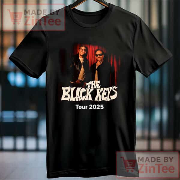 The Black Keys Band 2025 Tour T Shirt