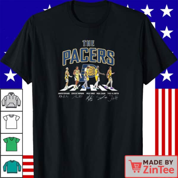 The Pacers Signature T-Shirt – Haliburton, Siakam, Turner, Mathurin & Nembhard Graphic Tee