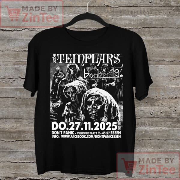 The Templars Band 2025 T Shirt