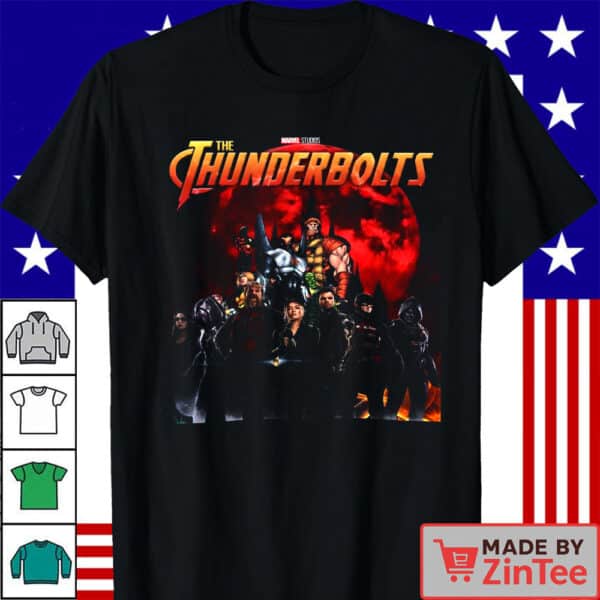 The ThunderBolts 2025 Marvel Studios Walt Disney Shirt