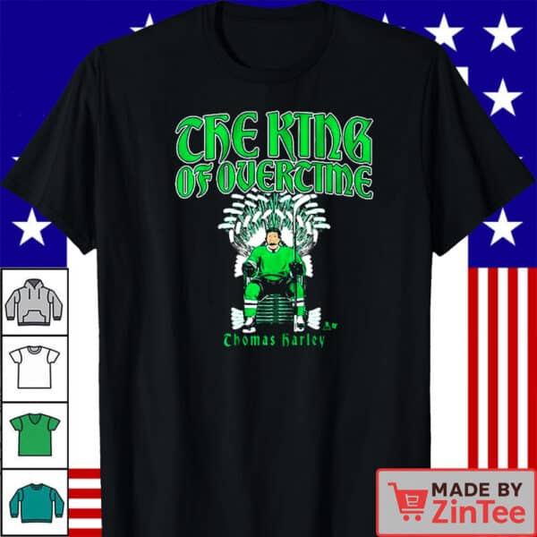 Thomas Harley The King of Overtime Dallas Stars Shirt