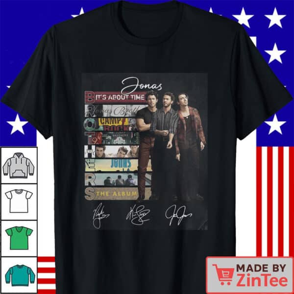 Vintage Albums 20th Anniversary Of Jonas Shirt, Living The Dream Tour 2025 Shirt