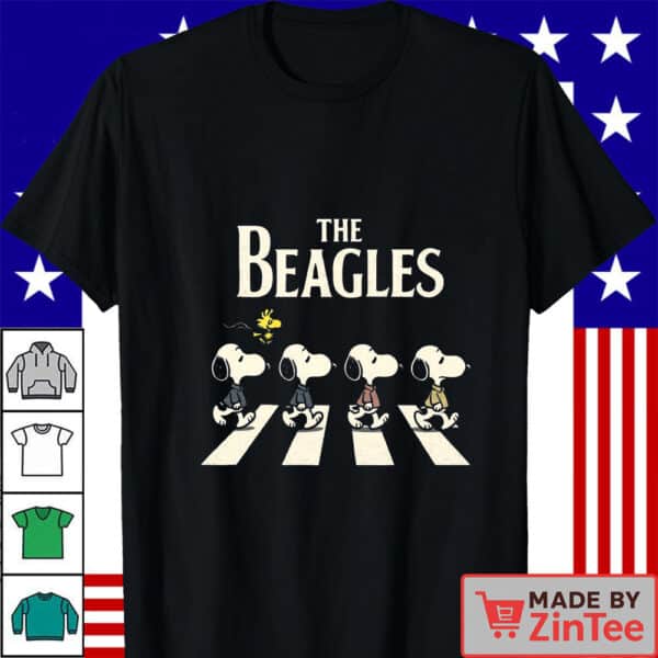Vintage Beagle Dog T-Shirt - Retro Classic Top Tee for Men and Women Shirt