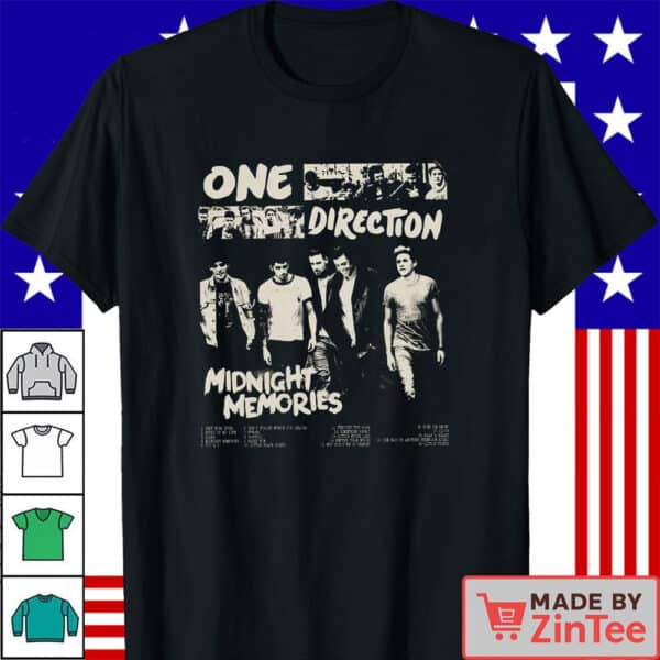 Official Vintage One Direction Pop Music Shirt, One Funny Direction Graphic Shirt