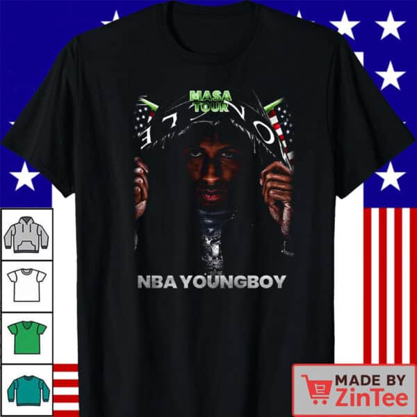Youngboy Masa Tour T Shirt, Rap Hip Hop Music Shirt