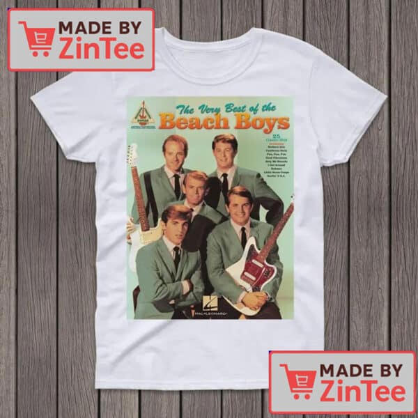 1980s Beach Boys Single Shirt, Retro Beach Boys T-Shirt
