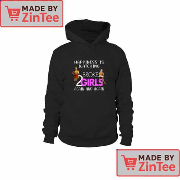 2 Broke Girls Happiness T-Shirt – Fun TV Show Fan Tee for Comedy Binge Watchers