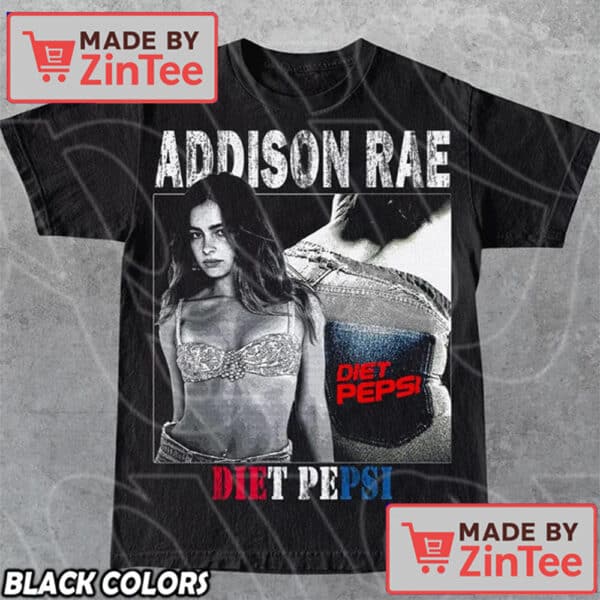Addison RaeShirt, Addison Rae Diet Pepsi Fan Bootleg Tee T-Shirt