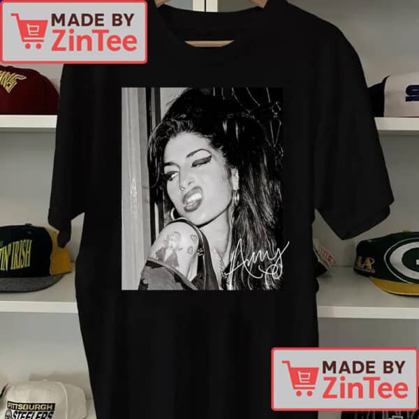 Amy Winehouse Shirt – Retro Soul Singer Graphic Tee for Fans