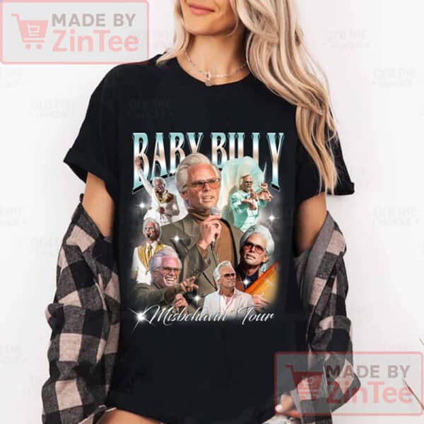 Baby Billy Misbehavin Tour Tee, Vintage Music Tour Shirt