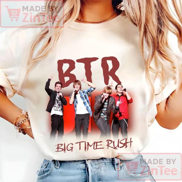 Big Time Rush In Real Life Worldwide Tour 2025 Shirt, Big Time Rush Merch
