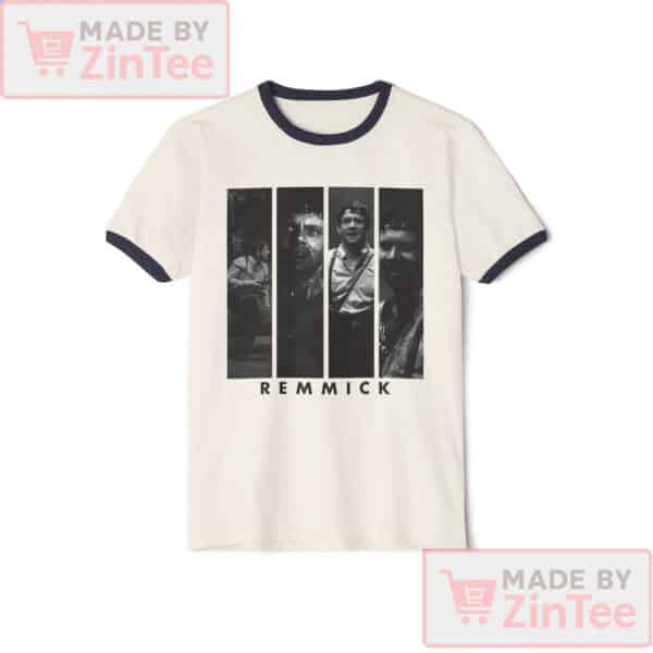 Black and White Remmick Shirt, Actor Jack O'Connell Shirt, Remmick 90s Tees
