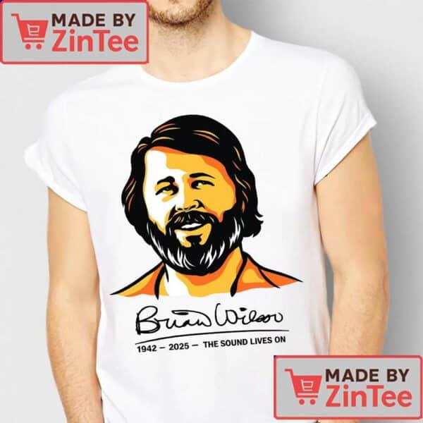Brian Wilson Tribute Shirt – Retro Memorial Tee for Music Fans – 1942–2025