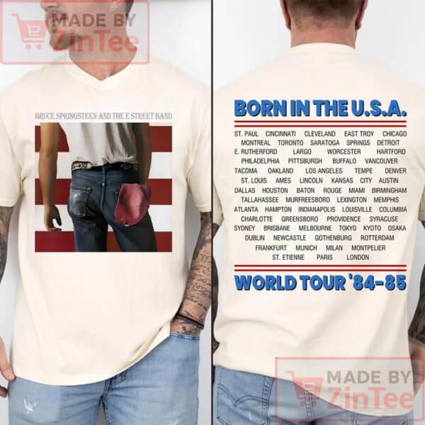 Bruce Springsteen Shirt, Concert Tour 2025