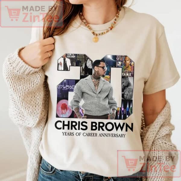 Chris Brown Breezy Bowl XX Tour Shirt