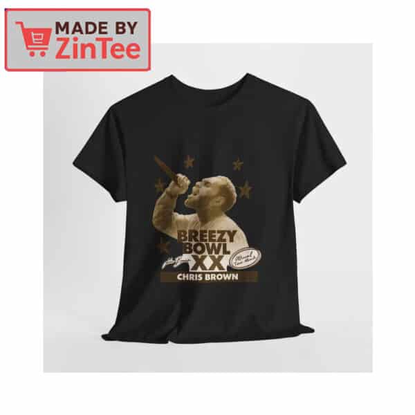 Chris Brown Breezy Bowl XX Tour Shirt