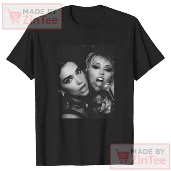 Dua Lipa X Miley Cyrus Shirt