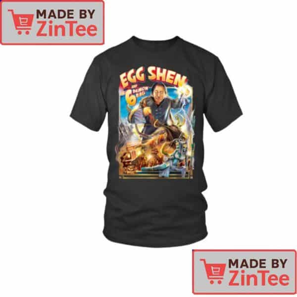 Egg Shen and the Six Demon Bag T-Shirt – Big Trouble in Little China Action Art Tee