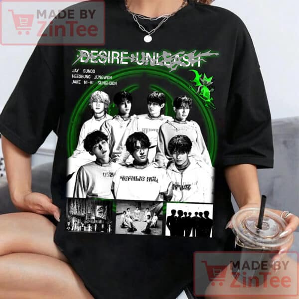 Enhypen T-Shirt, Enhypen Walk The Line World Tour Shirt