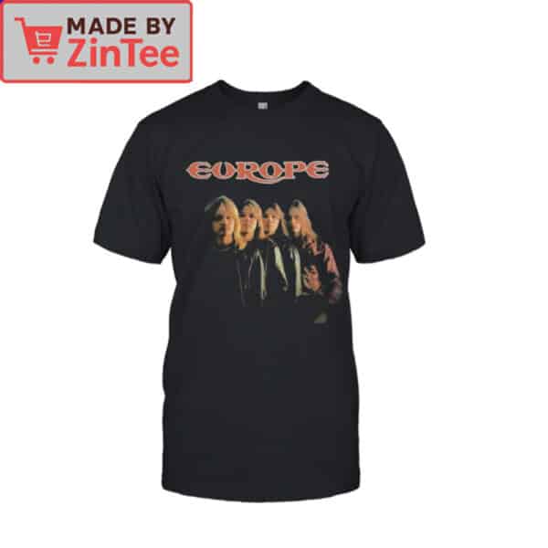 Europe Band Vintage T-Shirt – Classic Rock 80s Tour Tee – Retro Joey Tempest Group Fan Shirt