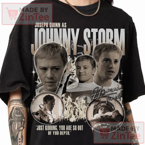 Fantastic Four First Steps Shirt, Johnny Storm Shirt