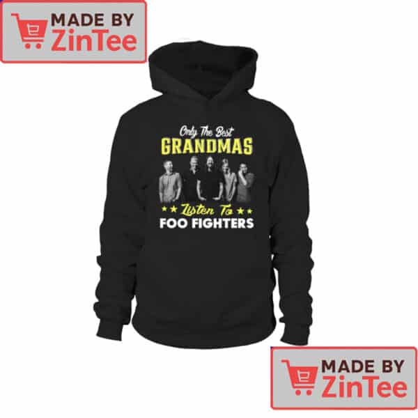 Foo Fighters Grandma T-Shirt – Only the Best Grandmas Listen to Foo Fighters Tee