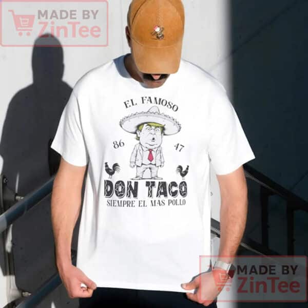 Funny Anti Trump Taco Shirt