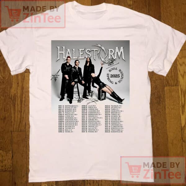 Halestorm 2025 Tour Shirt