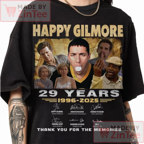 Happy Gilmore Anniversary Shirt, Adam Sandler Shirt, Happy Gilmore Thank For The Memories Shirt