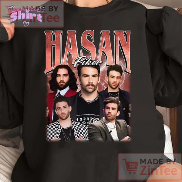 Hasan Piker Bootleg Vintage Shirt, Graphic Tee For Fans, Hasan Piker Inspired Shirt