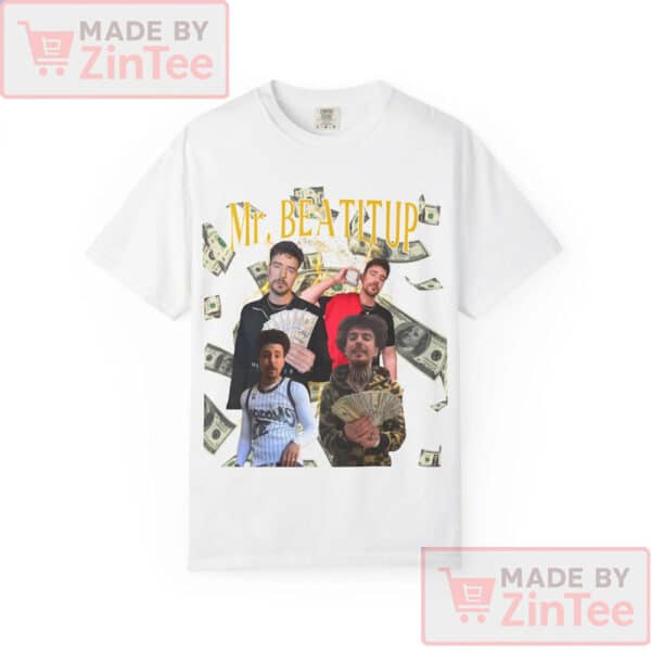 Hood Mr Beast Rap Tee, Mr Beat It Up Graphic T-Shirt