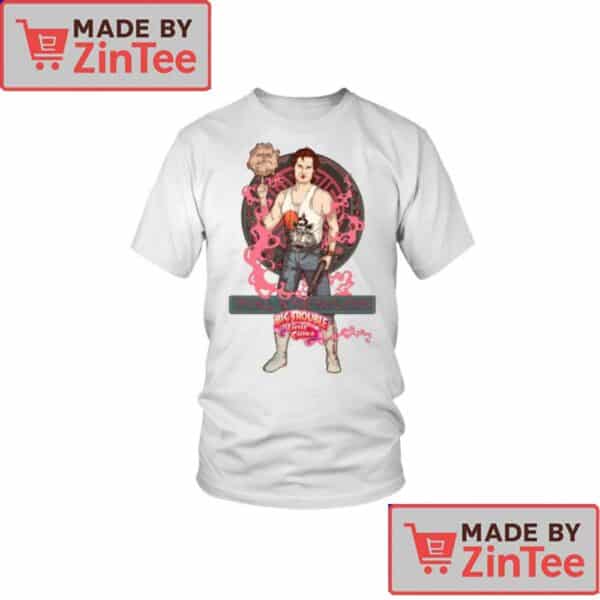 Jack Burton T-Shirt – Big Trouble in Little China Retro Tee with It’s All in the Reflexes Quote