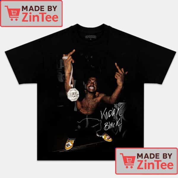 Kodak Black T-Shirt – Rap Icon Streetwear Graphic Tee for Hip Hop Fans