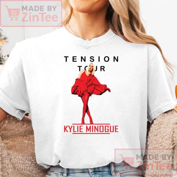 Kylie Minogue Tension tour T-shirt, Kylie Monogue Fans Shirt