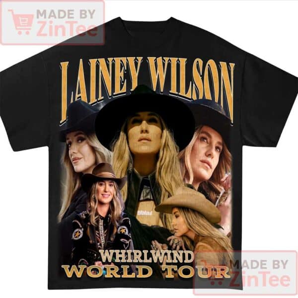 Lainey Wilson Whirlwind World Tour 2025 Shirt