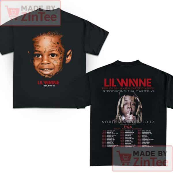 Lil Wayne Tha Carter VI Tour Shirt, Lil WAYNE Tour 2025 North America Tour