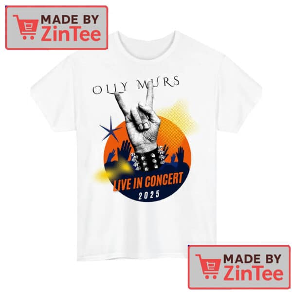 Live Concert Shirt, Olly Murs 15 years of hits Shirt, Dance With My Tonight Olly Murs Shirt